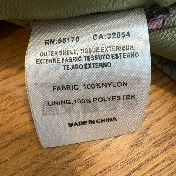 Anthropologie NWT Green Floral Quilted Ruffle Vest Tie Detail OS One Size NEW - Picture 8 of 11